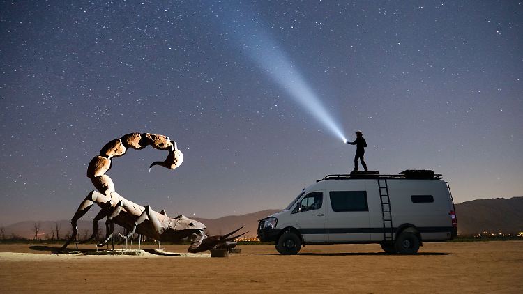 Wenn der Großstadtamerikaner das Abenteuer in der Wildnis sucht, braucht er natürlich auch den entsprechenden Reisewagen.