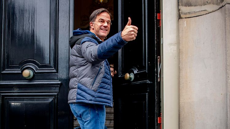 Für Mark Rutte wäre es das vierte Kabinett unter seiner Führung.