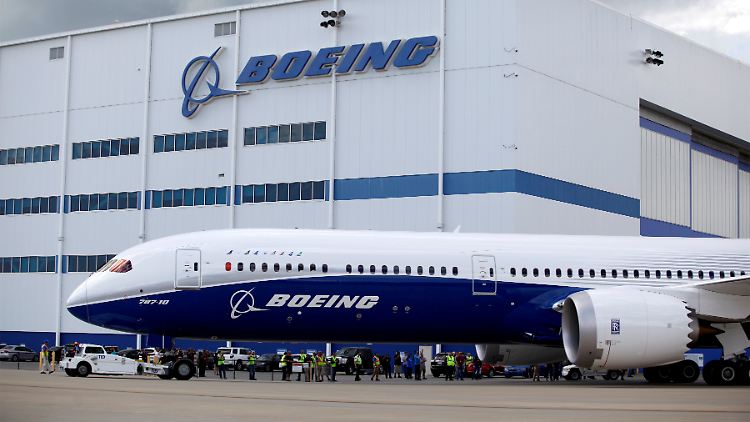 Im Zentrum der Beschwerde: Der Langstreckenflieger 787, genannt "Dreamliner".
