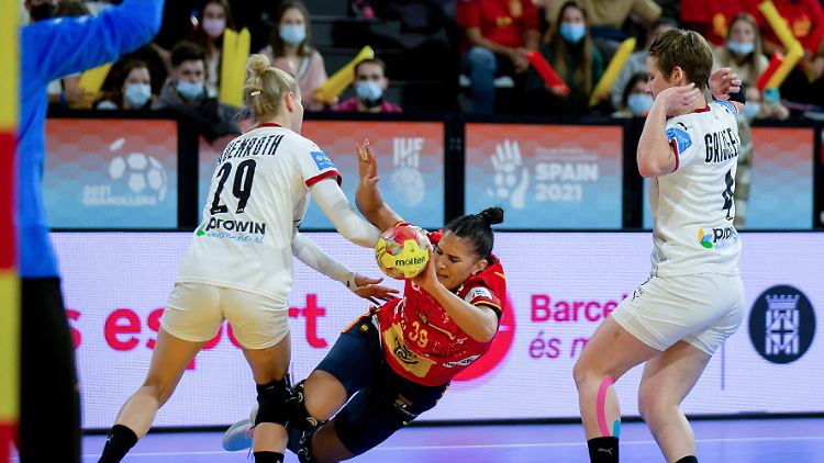 Zu kurz hatten die DHB-Frauen Spanien wirklich viel entgegenzusetzen.