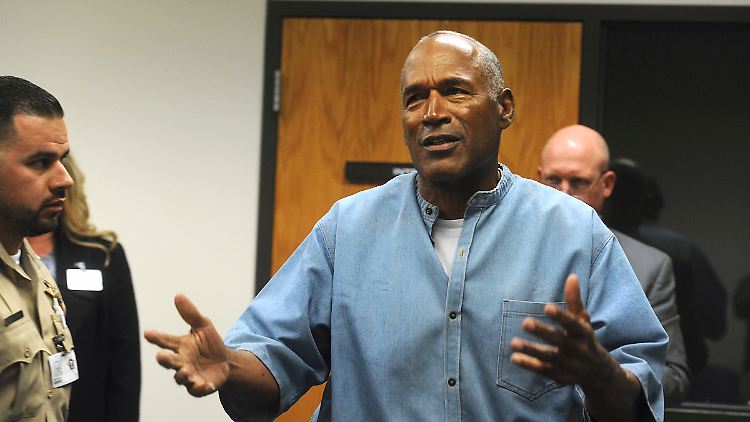 2017 war O.J. Simpson aus der Haft entlassen worden, die restliche Strafe wurde zur Bewährung ausgesetzt.
