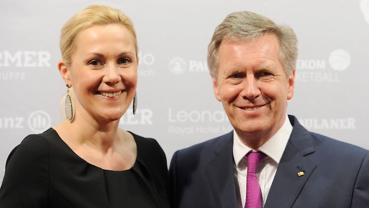 Jetzt und für immer: Bettina und Christian Wulff. 