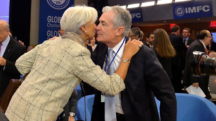 Auf die jüngste Inflationsentwicklung reagieren EZB-Chefin Lagarde und Fed-Chair Powell unterschiedlich. 