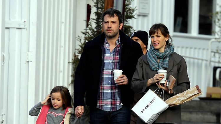 Szenen einer Ehe: Ben Affleck, Jennifer Garner und Tochter Seraphina im Februar 2014. 