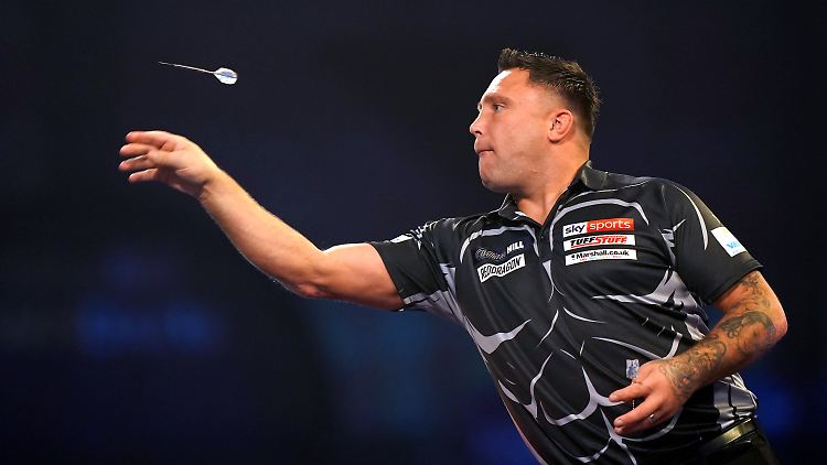Kein Publikumsliebling in London: Der Waliser Gerwyn Price.