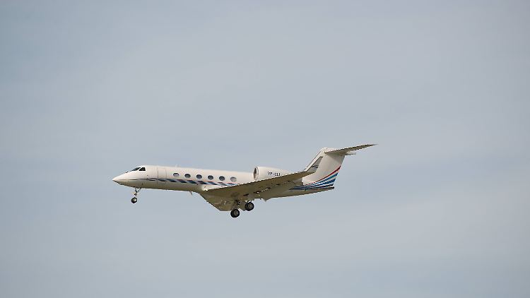 Beim abgestürzten Privatjet handelte es sich um ein Gulfstream-Modell (Symbolbild).