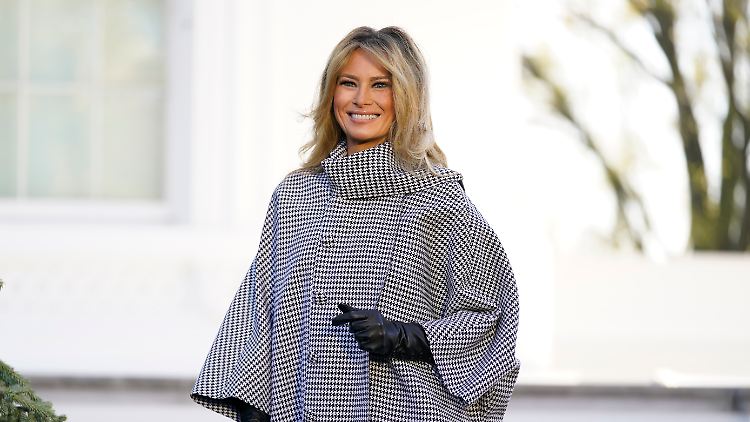 Die öffentlichen Auftritte der Ex-First Lady Melania Trump sind überschaubar geworden, seitdem die Präsidentschaft ihres Mannes vorbei ist.