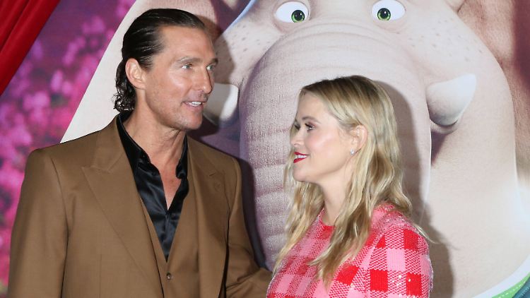Sind im Animationsfilm "Sing 2 - Die Show deines Lebens" zu hören: Matthew McConaughey und Reese Witherspoon.