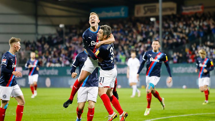Holstein Kiel erlebte einen großen Jahresabschluss.