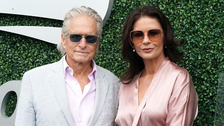 Haben zwei gemeinsame Kinder: Michael Douglas und Catherine Zeta-Jones.
