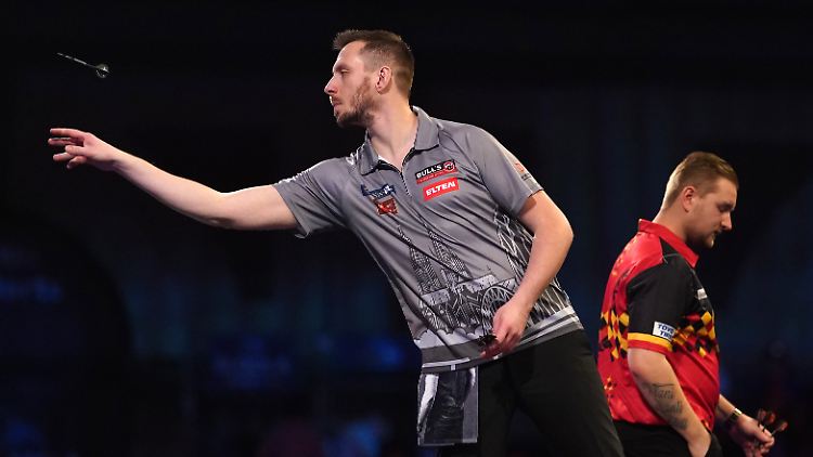 Florian Hempel hat bei der Darts-WM sensationell gegen Dimitri Van den Bergh gewonnen.