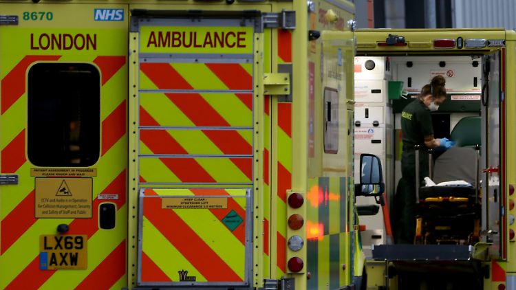 In London liegen viele Corona-Patienten im Krankenhaus.
