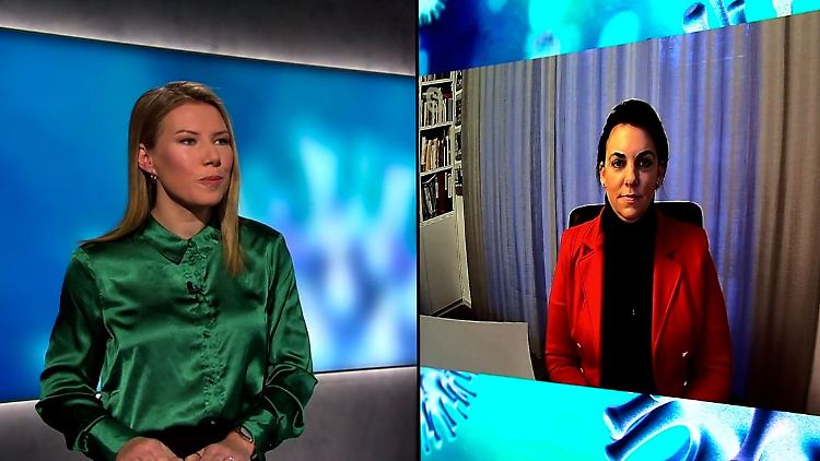 Infektiologin und Virologin Jana Schroeder im Gespräch mit ntv-Moderatorin Vivian Bahlmann