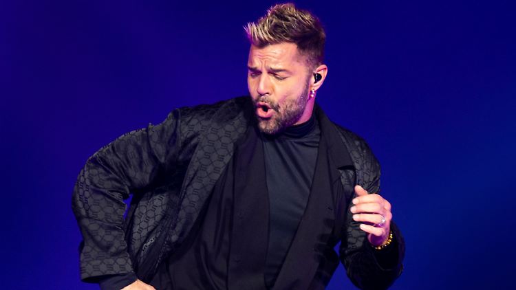 Der Mann für die Hüftschwünge: Ricky Martin.