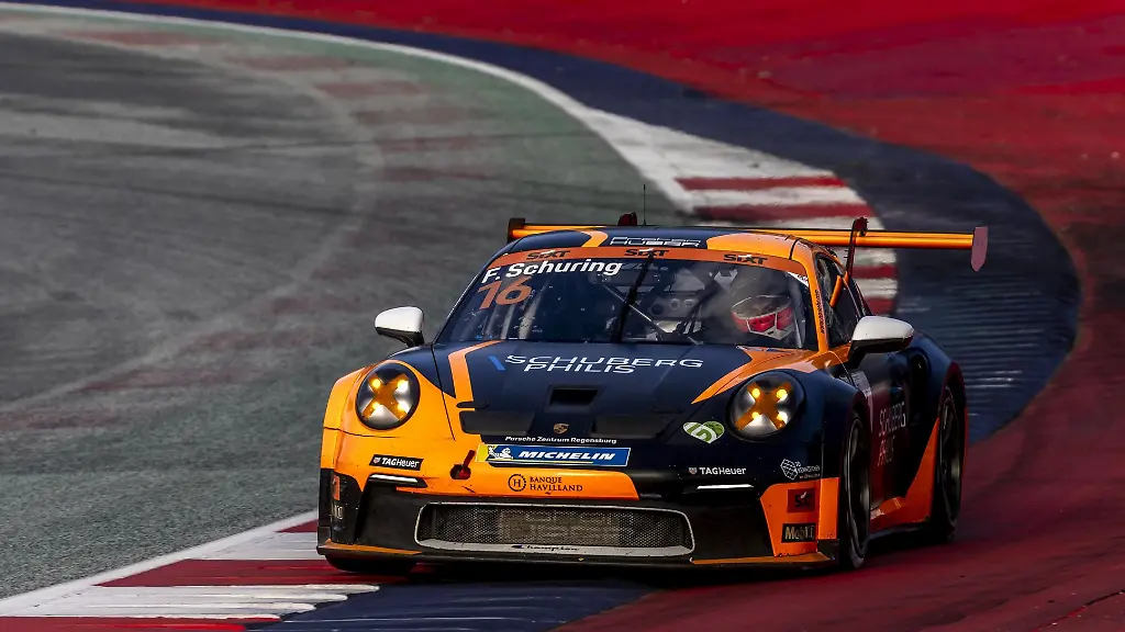 Porsche-911-GT3-Cup-Flynt-Schuring-NL-Proton-Huber-Competition-16-Porsche-Sixt-Carrera-Cup-Deutschland-Red-Bull-Ring-Oesterreich-2024