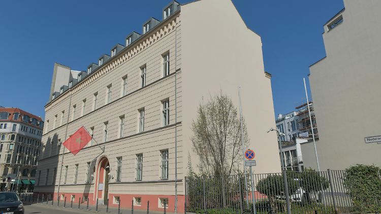 Könnte bald wieder aufleben: Die Botschaft Marokkos in Berlin Mitte.