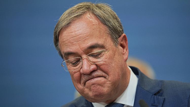 "Das Leben geht weiter", sagt Laschet über seine Niederlage bei der Bundestagswahl.
