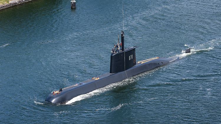 Ägypten hat insgesamt vier Boote vom Typ 209/1400mod in Deutschland bestellt. 