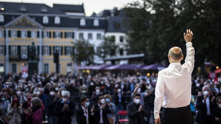 Olaf Scholz startet mit der festen Überzeugung in den Wahlkampf, nächster Bundeskanzler zu werden. 