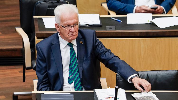 Grünen-Ministerpräsident Kretschmann regiert in Baden-Württemberg gemeinsam mit der CDU.