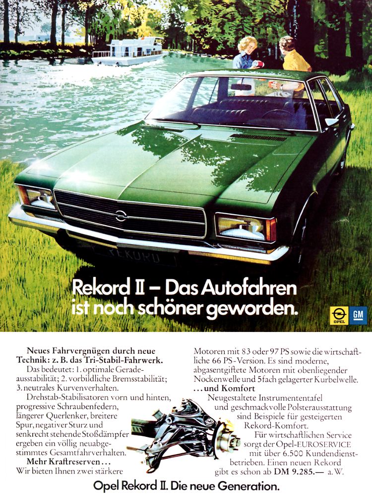 Es war auch die von Opel genutzte neue Technik, die den Rekord II begehrenswert machte.