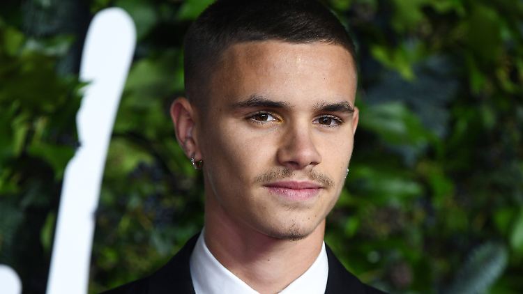 Als Fußballer und Model tätig: Romeo Beckham.