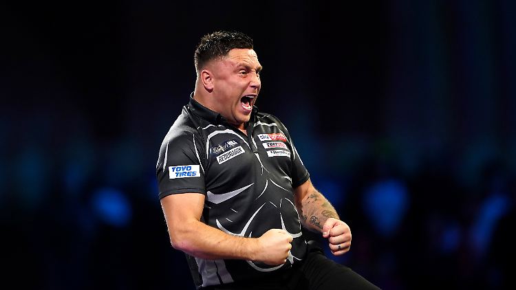 Weltmeister Gerwyn Price steht im Viertelfinale.