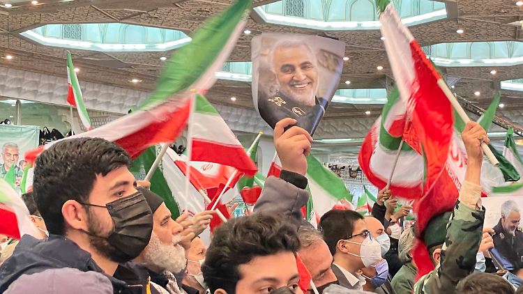 Die Trauerfeiern für General Soleimani sollen eine ganze Woche dauern.