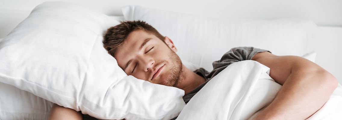Besser einschlafen mit Melatonin.