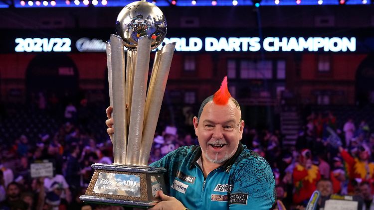 Ein beeindruckender Endspurt sichert Peter Wright den zweiten WM-Titel.