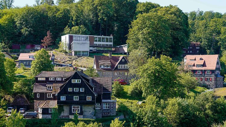 Seit einigen Jahren gibt es auf dem Gelände der ehemaligen Odenwaldschule einen Wohnpark.
