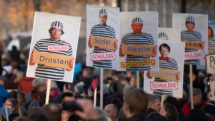 Im Messengerdienst Telegram gehen Gegner der Corona-Maßnahmen weiter als auf Demonstrationen und sprechen ganz offen Todesdrohungen gegen Politiker und Wissenschaftler aus.