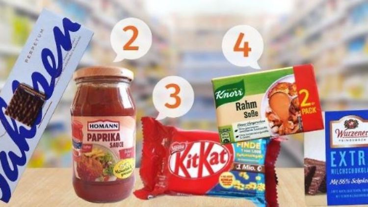 Die Kandidaten für die "Mogelpackung des Jahres" 2021.