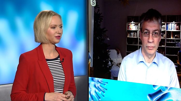 Der Epidemiologe Timo Ulrichs - hier im Gespräch mit ntv-Moderatorin Katrin Neumann - ist Professor für Medizin, Mikrobiologie und Katastrophenhilfe an der Akkon-Hochschule in Berlin.