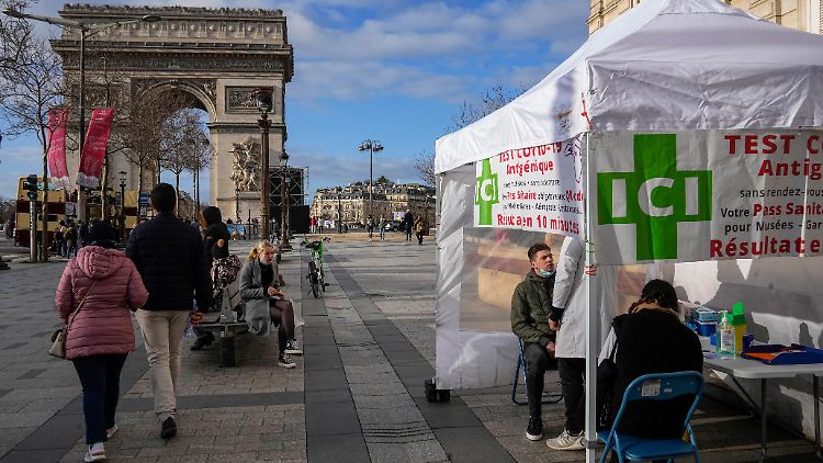 Frankreich hat eine der höchsten Inzidenzen der Welt.