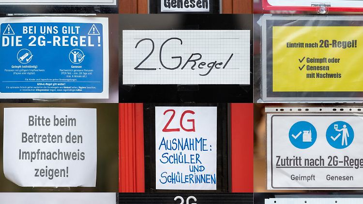 Weiterhin gelten für viele Bereiche 2G- oder 2G-plus-Regeln in Sachsen.