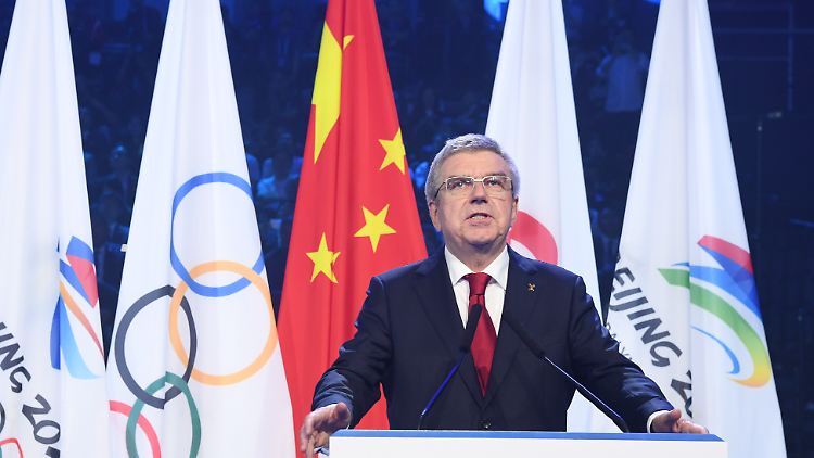 Bei der Vorstellung des Maskottchens der Olympischen Winterspiele im September 2019 spielte Corona noch keine Rolle. 