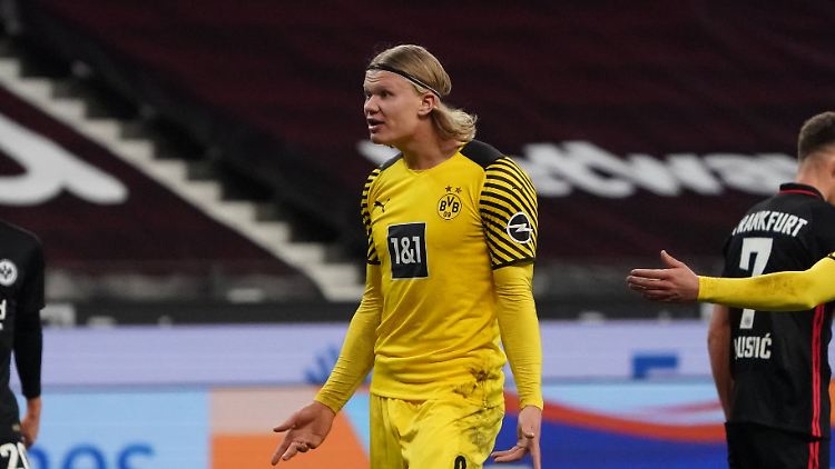 Erling Haaland lässt sich nichts gefallen.