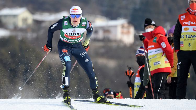 Vinzenz Geiger war in Val die Fiemme nicht einzuholen.