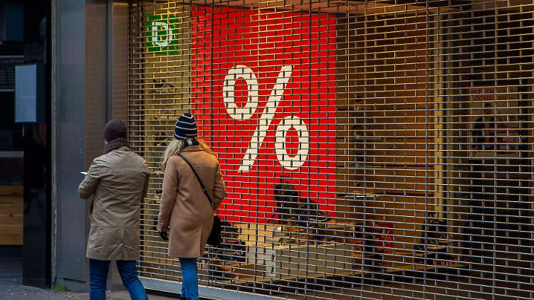 17,1 Prozent der Unternehmen im Einzelhandel sehen eine existenzbedrohende Situation.