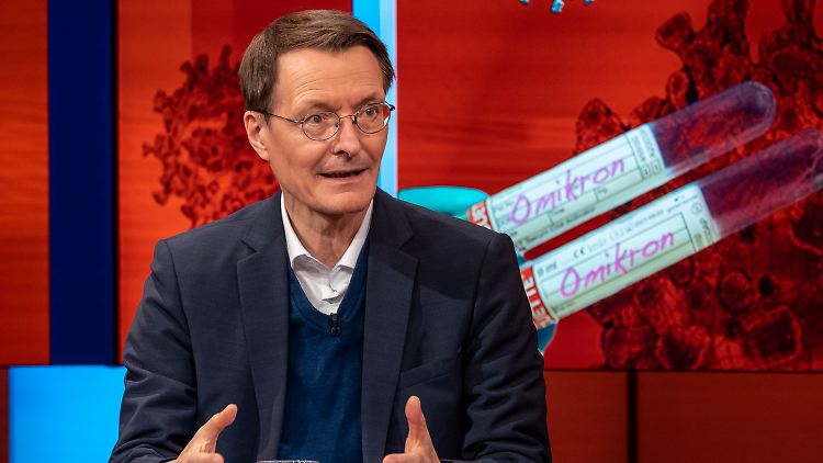 Für die Strategie einer "Durchseuchung" stehe die Bundesregierung nicht zur Verfügung, sagt Minister Lauterbach.