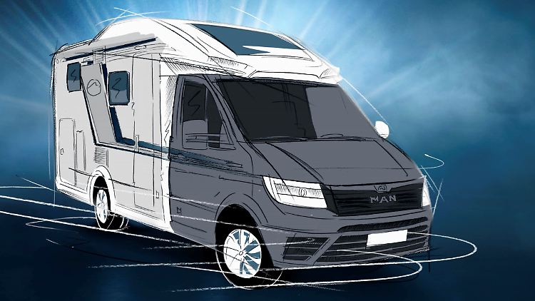 Der neue Knaus Van Wave 640 MEG wird auf der Basis des TGE-Transporters angeboten.