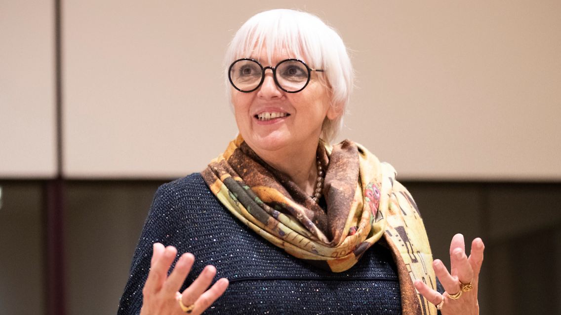 Nach der Corona-Infektion bald wieder voll arbeitsfähig: Claudia Roth.