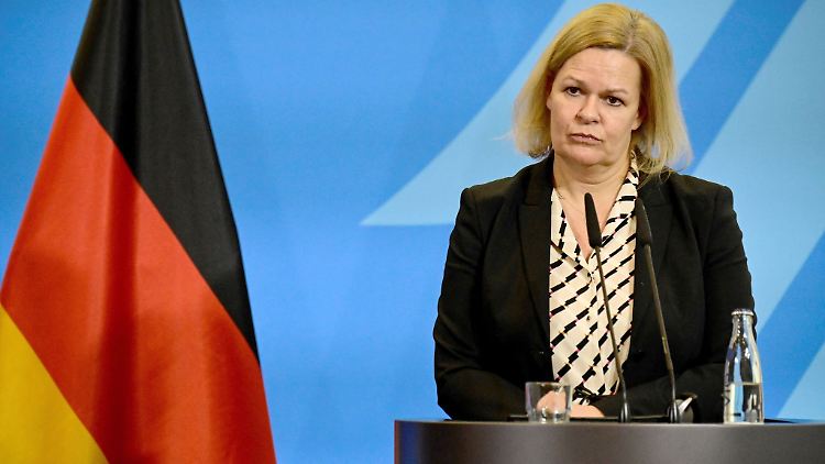 Hofft auf eine Weiterentwicklung des europäischen Asylsystems: Bundesinnenministerin Nancy Faeser