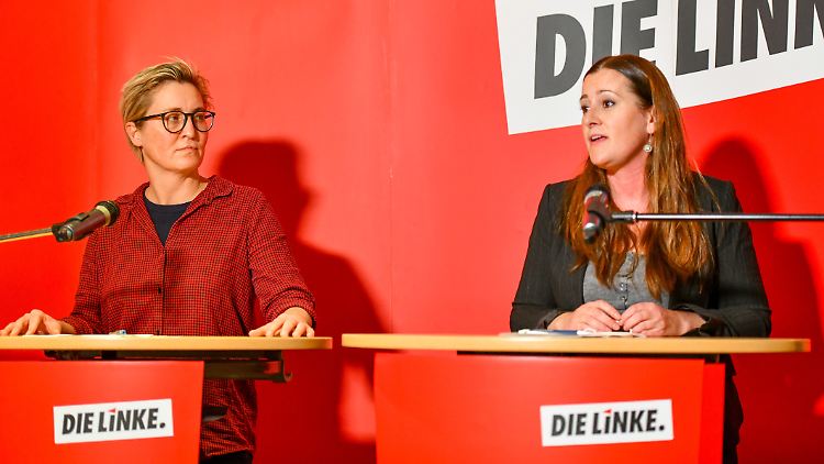 Wissler und Hennig-Wellsow wollen mit dem Papier die politische Defensive verlassen.