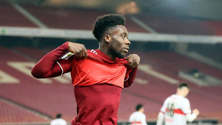 Fällt lange aus: Alphonso Davies vom FC Bayern.