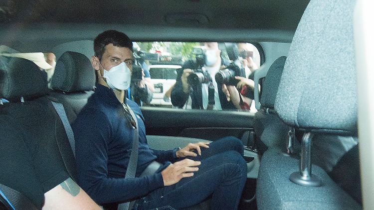 Djokovic hat auch die vergangene Nacht im Abschiebehotel verbracht.