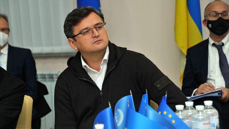 Der Außenminister der Ukraine, Dmytro Kuleba.
