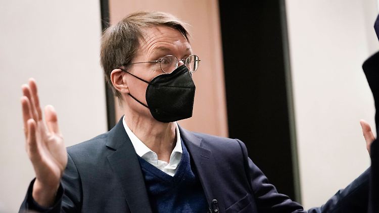 Gesundheitsminister Lauterbach.