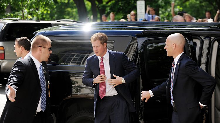Prinz Harrys Angebot, für die Polizeieinsätze selbst aufzukommen, soll abgelehnt worden sein.